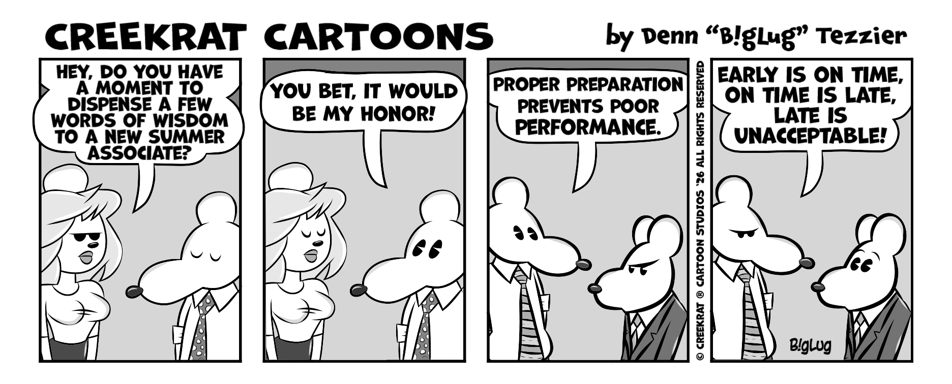 Current CreekRat comics
